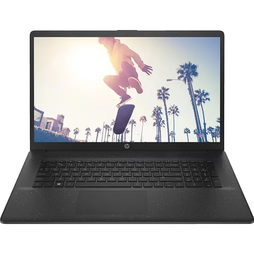 HP Ноутбук 17-cp2020ru 17.3" FHD IPS AG, AMD R5-7520U, 16GB, F512GB, UMA, DOS, черный