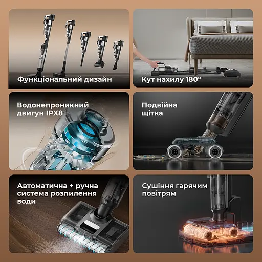 Бездротовий миючий пилосос Jimmy PW11 PRO MAX 4 в 1 - фото 5