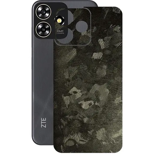 Захисна плівка StatusSKIN для ZTE Blade A73 Корпус Вініл Кований метал - фото 1