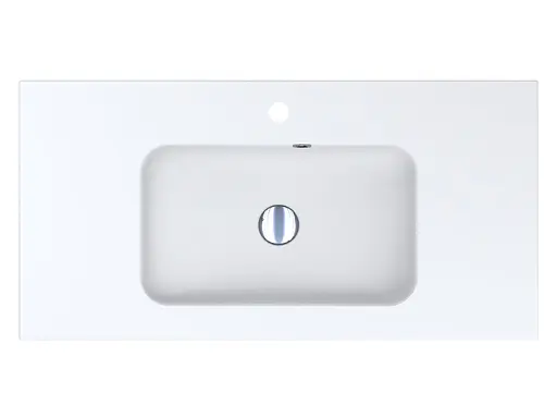 Умивальник Miraggio Della 900 mirasoft 0001071, Білий матовий - фото 3