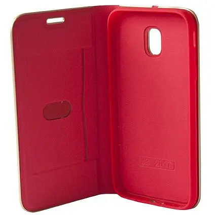 Чохол-книжка Florence Top 2 Samsung Galaxy J5 2017 J530 червоний - фото 4