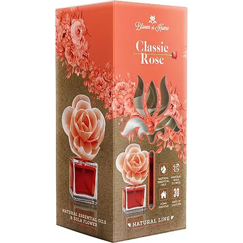 Аромадиффузор Elix Classic Rose цветок из соли 100 мл - фото 3