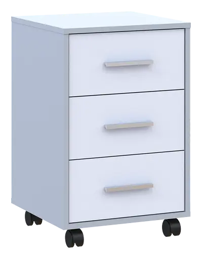 Тумба Doros Т3 Серый/Белый 43х42х66.4 (41902061) - фото 2