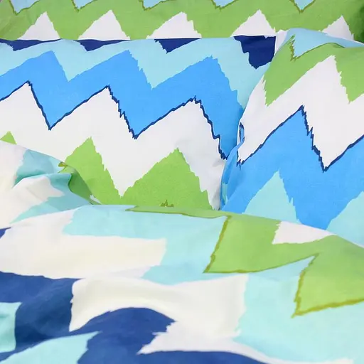 Наволочка 70х70 см микрофибра голубого цвета 326862 - фото 2