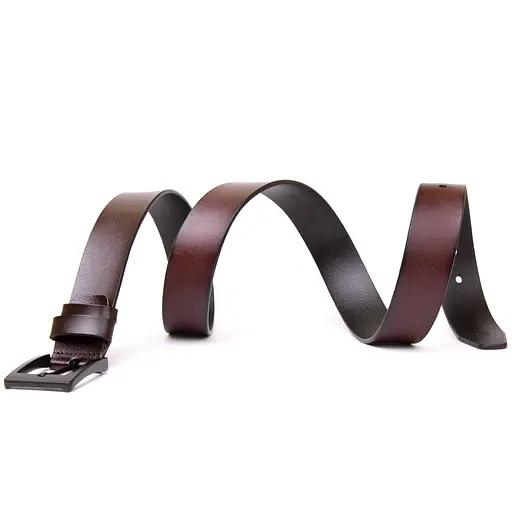 Ремінь шкіряний Vintage чоловічий 115х3,5 см acs0016957 - фото 4