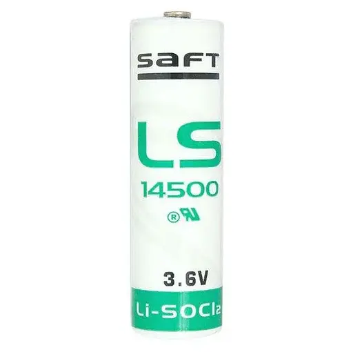 Аккумулятор литиевый Saft LS14500 (LiSOCl2) STD 3.6V (Белый)