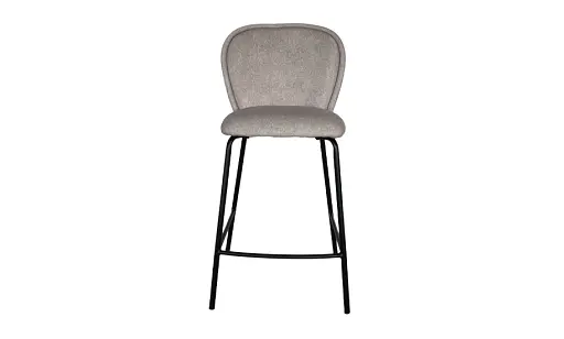 Стілець напівбарний Сімпл світло-сіра - фото 2