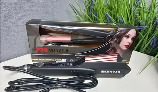 Професійна плойка велике гофре Pro Mozer Mz 7725 для прикореневого об'єму волосся турмалін - фото 8