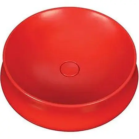 Умивальник Newarc Elipso 46x46 червоний 505050R, Червоний - фото 1