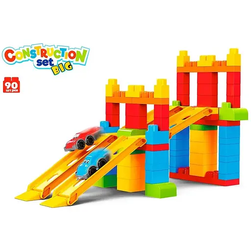 Набір-конструктор ТехноК 6825 з машинками для хлопчиків - фото 3