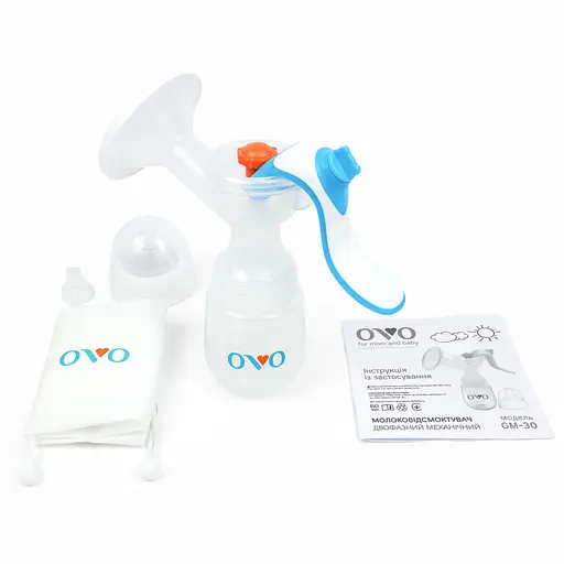 Двухфазный механический молокоотсос OVO GM-30 - фото 3