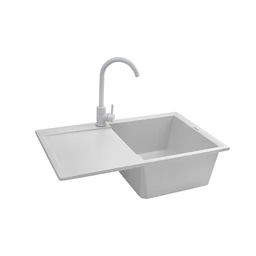 Кухонная мойка Kroner KRP Komposit GRA - 7850 (CV031062) - фото 4