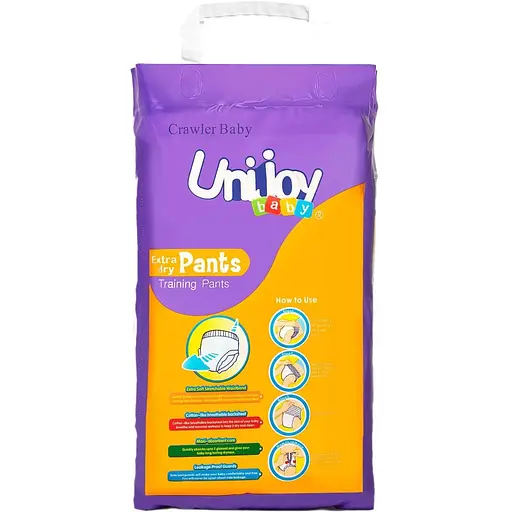 Підгузки-трусики Unijoy Soft L (9-14 кг) 56 шт - фото 2