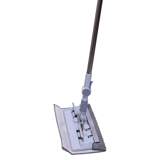 Плоска швабра для миття підлоги Household HP-35015-35Y зі змінними серветками 130 см Жовтий - фото 7