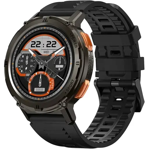 Смарт-часы Kospet Tank T2 AMOLED Black Metal (KTT0002BLM)
