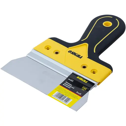 Шпатель нержавіючий фасадний Sigma Profi 150 мм 8322311 - фото 1