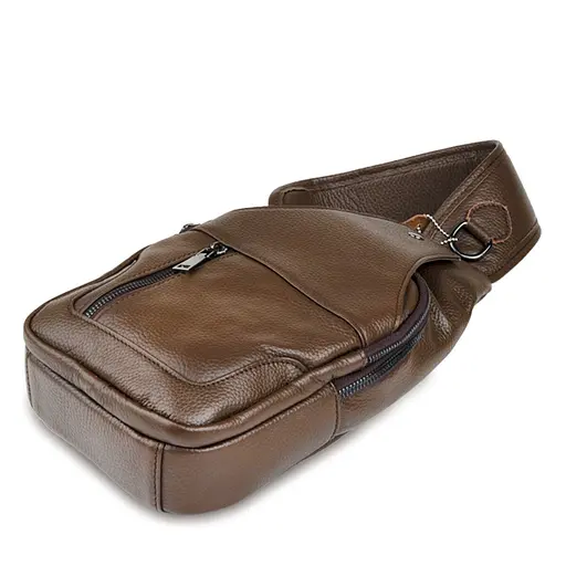 Сумка кожаная мужская Vintage 17х33,5х7 см sum0012325 - фото 5