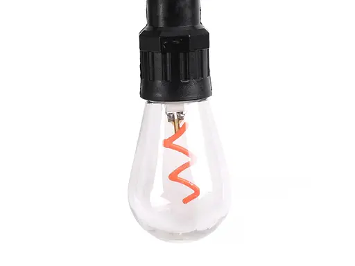 Вулична ретрогірлянда Stenson R95899 IP65 Спіральні лампочки 5 м - фото 3