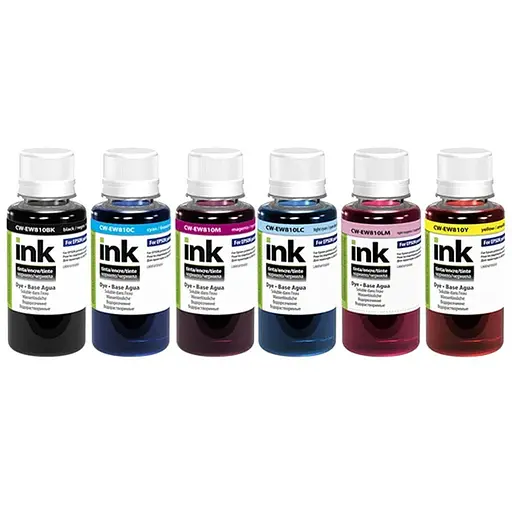 Комплект чорнил ColorWay Epson L800/810/850, 6x100 мл (CW-EW810SET01)
