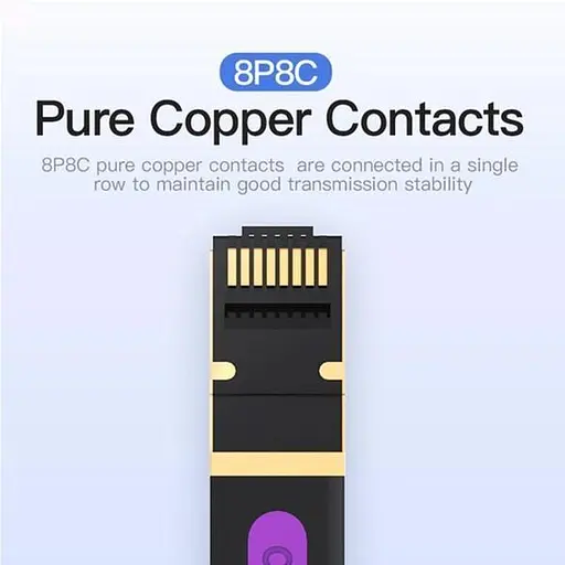 Патч-корд Vention CAT7 SSTP Ethernet, 1.5 м, чорний (ICABG) - фото 3