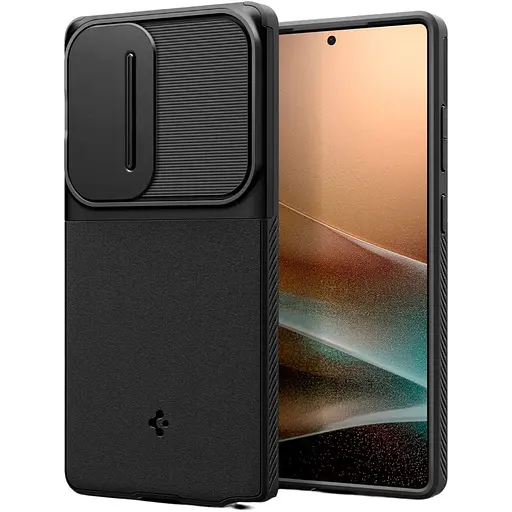 Чохол Spigen Optik Armor для Samsung Galaxy S25 Ultra Black (ACS08969) [126592] - фото 9