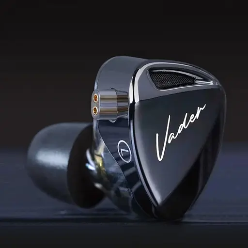 Наушники Knowledge Zenith проводные Vader с микрофоном гарнитура черные - фото 5