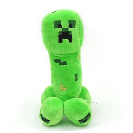 М'яка іграшка Minecraft Creeper Майнкрафт Кріпер 22 см 41.37.060 - фото 1