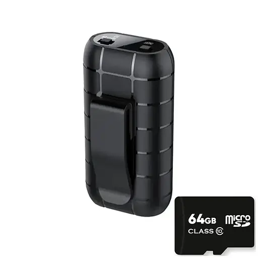 Мини диктофон с большим временем работы Nectronix A50+ с памятью 64 Гб клипса магнит - фото 4