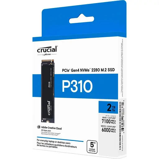 SSD накопитель Crucial P310 2TB (CT2000P310SSD8) [130888] - фото 8