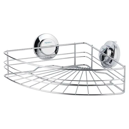 Корзина Aquatica на вакуумных присосках угловая s38 294×210×90мм (9783831) - фото 2