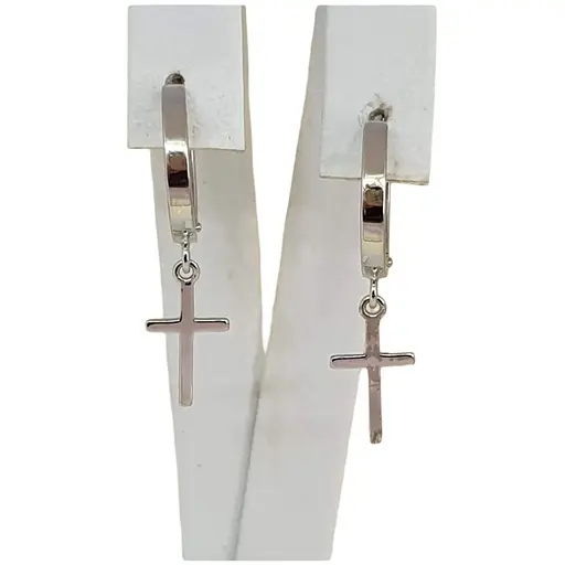 Срібні сережки Dear Хрестики. 3441.1С