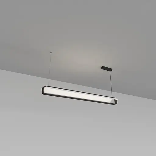 Підвісний світильник Skarlat RHL77017 35W WH+BK 3000K - фото 1