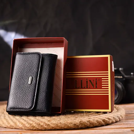 Женский кожаный кошелек Canpellini 12х8.7х1.5 см acs0025100 - фото 8