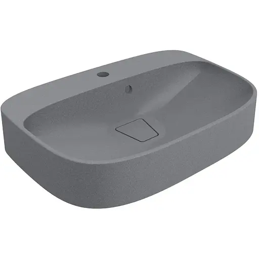 Умивальник Miraggio Lifou mirastone gray 0000992, Сірий - фото 1
