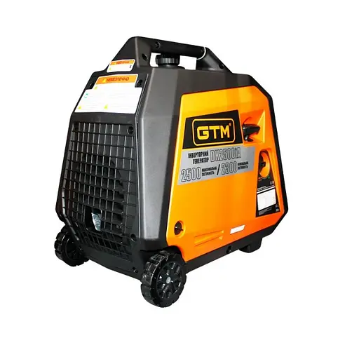 Генератор інверторний GTM 2,3/2,5 кВт, однофазний, ручний запуск (DK2500iA) - фото 3