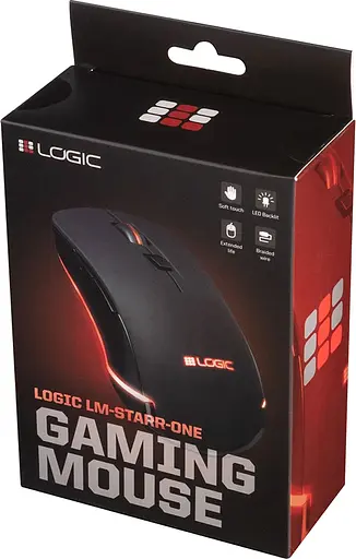 Мышь LogicConcept Starr One 3200dpi, 6кн., 7 LED color - фото 4