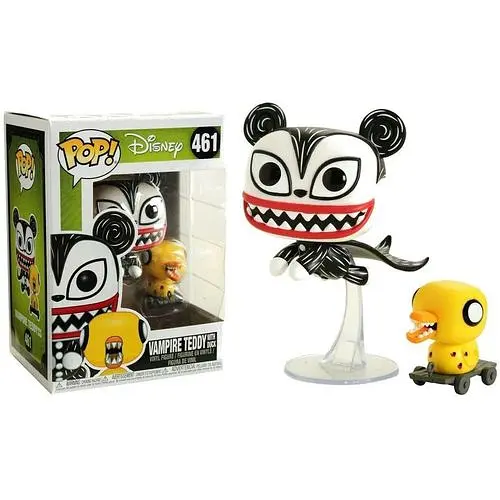 Фігурка Funko Pop Фанко Вампір Тедді з качкою Поп Кошмар перед Різдвом 10 см NBC T 461 - фото 1