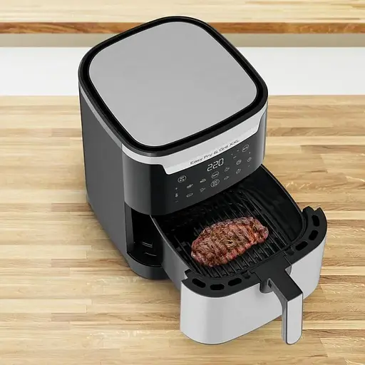 Мультипіч Tefal EasyFry&Grill XXL 1830 Вт чорно-сіра (EY801D15) - фото 8