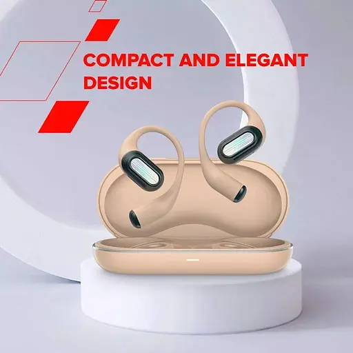 Навушники Canyon TWS OnFlow 12 OWS ENC Beige (CNS-TWS12BE) - фото 6