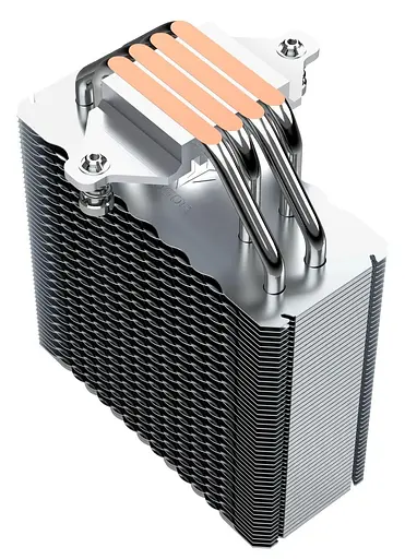 Кулер для процессора Coolmoon Aosor AS400 WHITE (AS400 WHITE) - фото 5