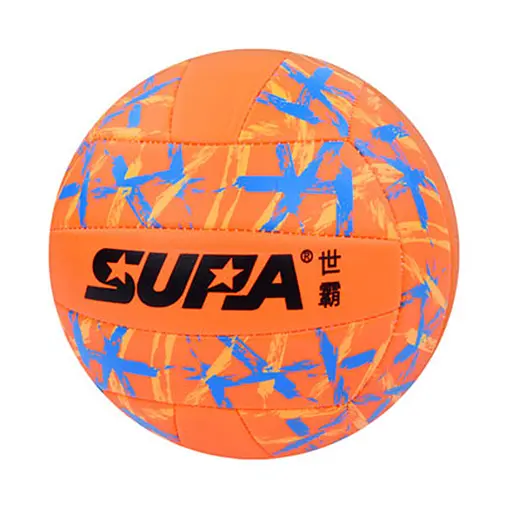 М'яч волейбольний Bambi MS 3883(Orange) діаметр 21,3 см, ПВХ, 260-280 грам - фото 1