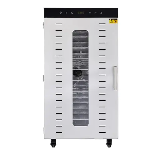 Дегидратор сушилка коммерческий Food Dehydrator SS - 24H для овощей фруктов мяса грибов 24 лотков 2000Вт