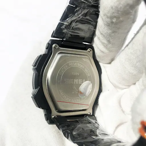 Наручний годинник чоловічий 1370BKBK Black-Black Skmei acs0030789 - фото 3