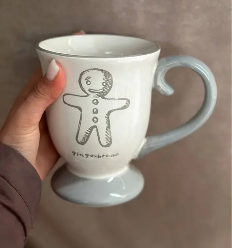 Кружка Lefard 858-0036 Новогодняя керамическая 600 мл Белая - фото 2