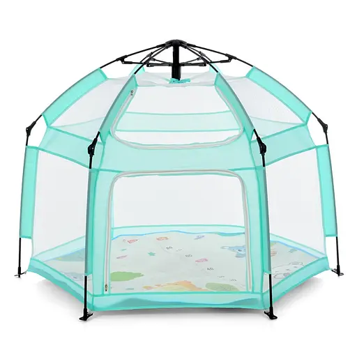 Дитячий манеж MR 1512 Dusty Green 146×127×110 см