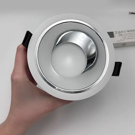 Точечный светильник Skarlat RDL73027-6 25W WH+CHR 3000K - фото 4