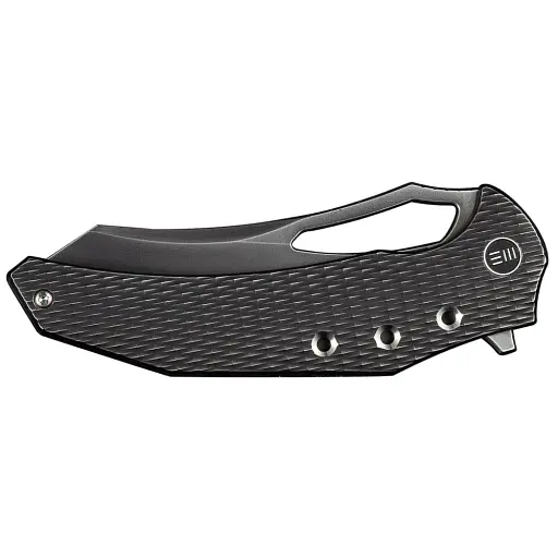 Ніж Weknife Epaulette M390 Diamond Paterned Polished Gray - фото 3