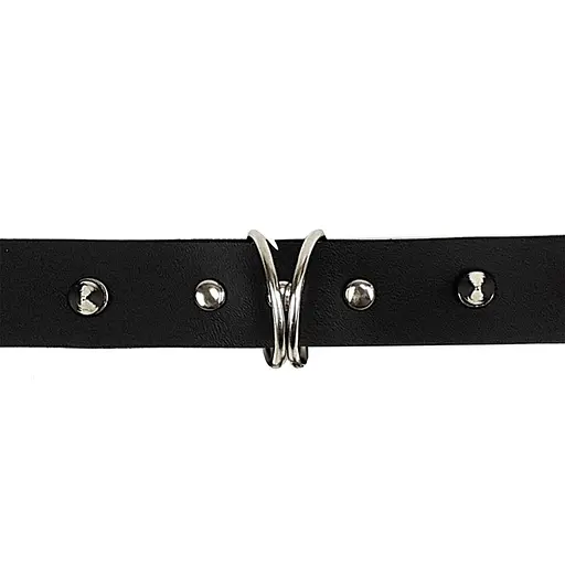 Ошейник с шипами и поводком Art of Sex - Collar Spikes and Leash - фото 3