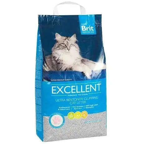Наполнитель для кошачьего туалета Brit Fresh Excellent бентонитовый 10 кг - фото 7