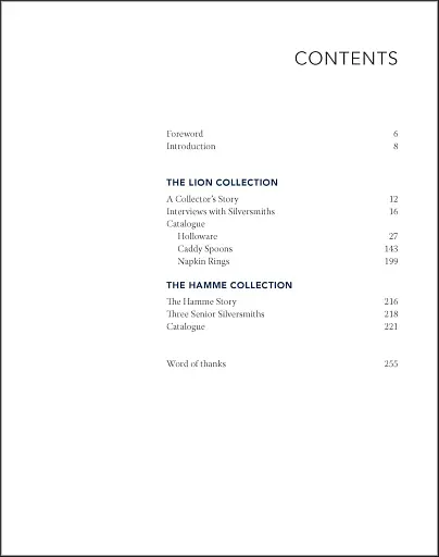 Contemporary British Silver Designers: The Lion & Hamme Collections